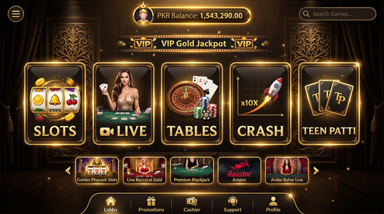 Main screen of paks casino page for PK players - 4